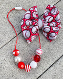 "Bases Loaded" Necklace