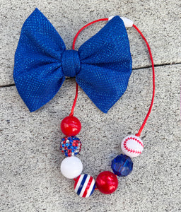 "Bases Loaded" Necklace
