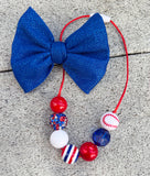 "Bases Loaded" Necklace