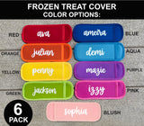 Custom Name Treat Covers - 6 PACK