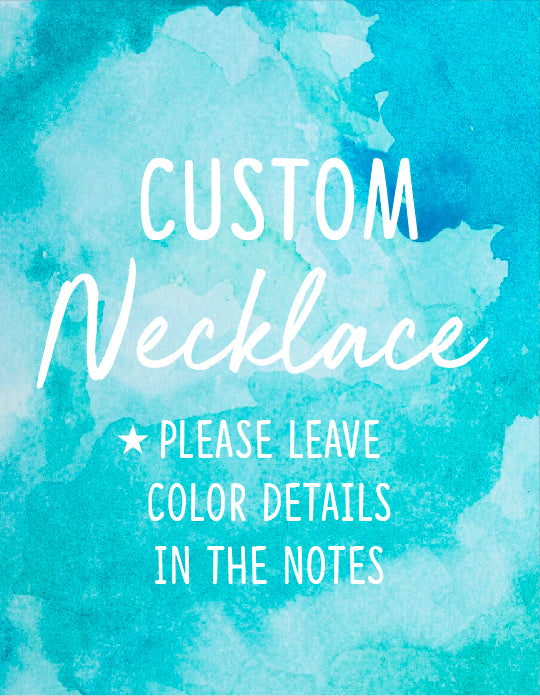 Custom Necklace from Chelsea