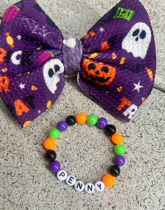 “Candy Please” Name Bracelet
