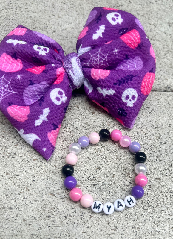 “FaBOOlous” Name Bracelet