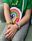 "Shamrock n' Roll” Name Bracelet
