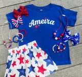 "Americana Cutie" Name Tee