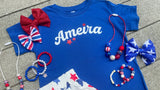 "Americana Cutie" Name Tee