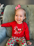 Red Name Onesie - Newborn to 24m