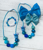 "Blue Alien” Name Bracelet