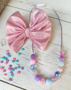 Cotton Candy Queen Mini Necklace