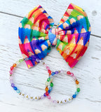 "First Day" Bracelet Set (TWO COUNT) - Multicolor
