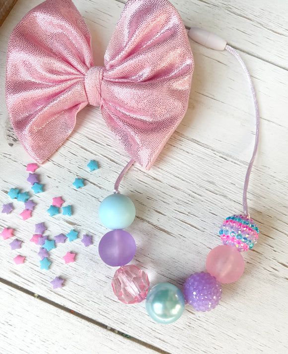 Cotton Candy Queen Necklace