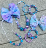 Sapphire Siren Mini Necklace