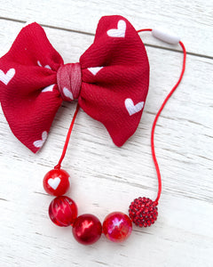 "Roses are Red" Necklace