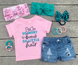 "So Little Hair" Tee
