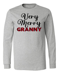 Merry GRANNY Long Sleeve Tee