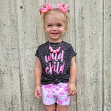 "Purrfect Pink" Wild Child Tee