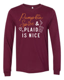 Pumpkin Spice Long Sleeve Tee