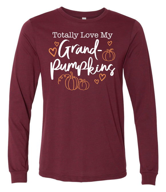 Grand-Pumpkins Long Sleeve Tee
