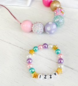 "Make a Wish" Name Bracelet