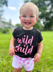 "Purrfect Pink" Wild Child Tee