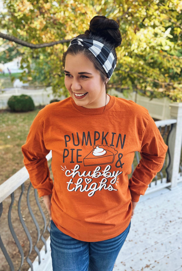 Pumpkin Pie Long Sleeve Tee