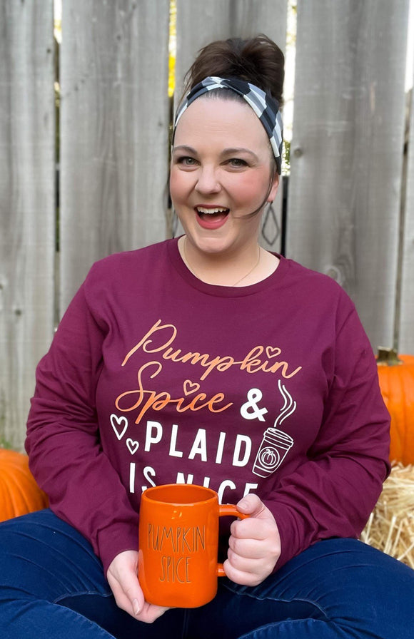 Pumpkin Spice Long Sleeve Tee