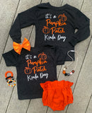 Kids "Pumpkin Patch Kinda Day" Tee