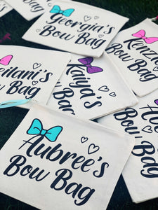 Customized Bow Bag