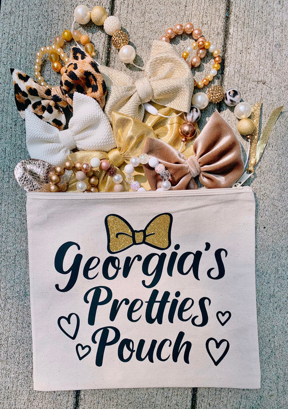 Customized Pretties Pouch