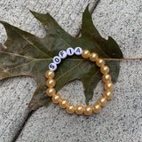 Pearl Name Bracelet