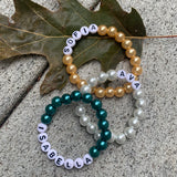 Pearl Name Bracelet