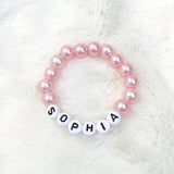 Pearl Name Bracelet