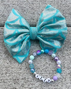 "Making Waves" Name Bracelet