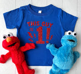 Boy's Birthday Tee - Blue