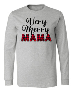 Merry MAMA Long Sleeve Tee