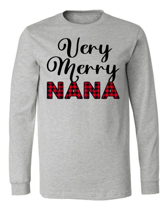 Merry NANA Long Sleeve Tee
