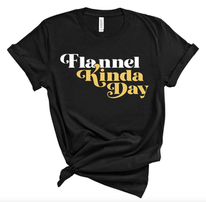 Flannel Kinda Day Tee Shirt