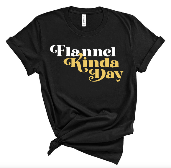 Flannel Kinda Day Tee Shirt