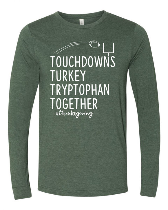 Touchdowns Long Sleeve Tee