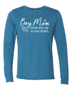 Boy Mom Long Sleeve Tee